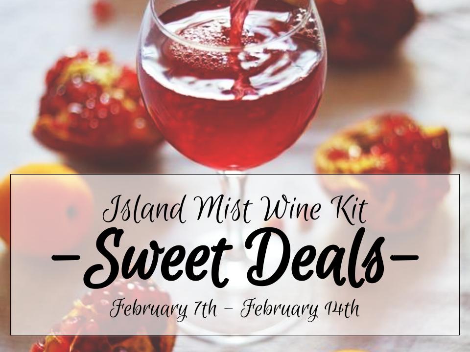 Sweet Deals on Island Mist Wine Kits